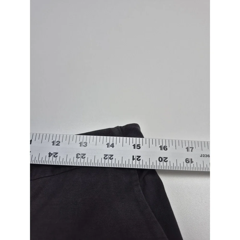 Lululemon Cargo Pants Womens 31x27 Gray Relaxed Elastic Waist Canvas Travel